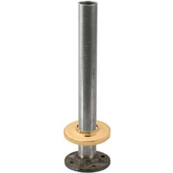 Lavi Industries Lavi Industries, Steel Flange and Steel Insert, for 1.5" Tubing, w/Polished Brass Canopy 00-B/1H